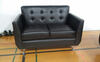 Black Contemporary Love-Seat rental in Los Angeles, CA