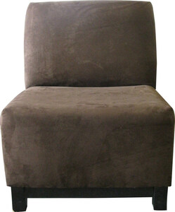 Brown Armless Chair rental Los Angeles, CA