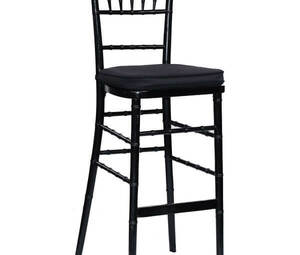 Black Chiavari Barstool rental Los Angeles, CA