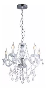 Small Chandelier Acrylic and Metallic Finish rental Los Angeles, CA