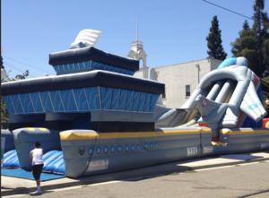 AirCraft Carrier Slide rental San Francisco-Oakland-San Jose, CA