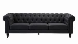 Charcoal Ansel Sofa rental Austin, TX