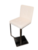 White and Chrome modern Barstool rental in Chicago, IL