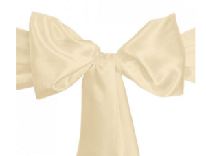 Satin Chair Sash rental Dallas-Ft. Worth, TX
