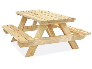 Wood Picnic table rental Philadelphia, PA