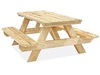 Wood Picnic table rental in Philadelphia, PA