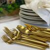 Brushed Gold Flatware rental in Philadelphia, PA