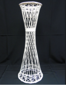 Wicker Flower Stand rental Austin, TX