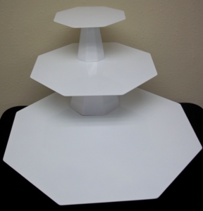 Cupcake Tower – 3 pc Octagon rental Austin, TX