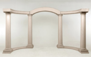 Colonnade Set rental Austin, TX