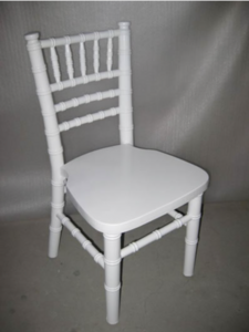 Children’s White Chiavari Chair rental Austin, TX