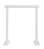 White Wooden Arch rental in Phoenix, AZ