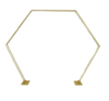 Gold Hexagon Arch rental in Phoenix, AZ