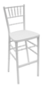 White Chiavari Barstools rental in Austin, TX