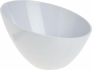 Melamine White Round Slant Bowl, 14î rental Atlanta, GA