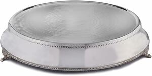 Cake Stand Silver, 22î Round rental Atlanta, GA