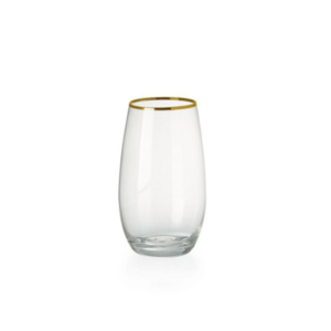 Gold Rim Crystal Highball, 12 oz. rental Atlanta, GA