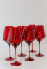 Colored Glassware Red Wine Glass, 10 oz. rental in Atlanta, GA