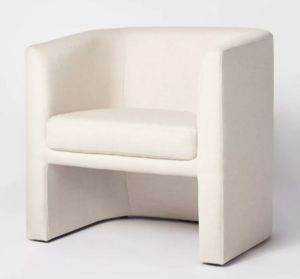 Upholstered Vernon Chair rental Austin, TX