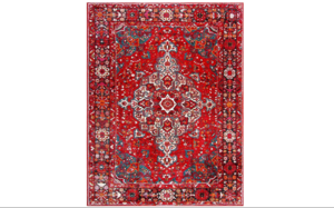 Red Persian Rug rental Austin, TX