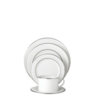 Platinum Band Bread & Butter Plate/Coffee Saucer rental in Atlanta, GA