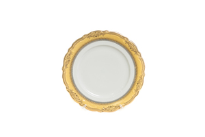 Antique Gold Dinner Plate rental Atlanta, GA
