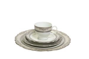 Antique Silver Bread & Butter rental Atlanta, GA