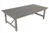 8' Grey Farm Table rental in Atlanta, GA