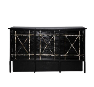 AGED BLACK BAR INSERT W/ MIXING RAIL rental Chicago, IL