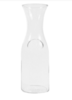 Glass Embossed Carafe 1.0 Liter rental in Chicago, IL