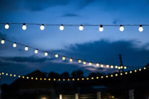 Bistro Lighting (per linear foot) rental Baltimore, MD