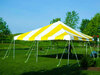 Striped Canopy 16x16 rental in Baltimore, MD