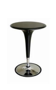 Black Adjustable Cocktail Table rental Dallas-Ft. Worth, TX