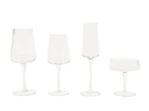 Deco Glassware Collection rental Atlanta, GA