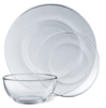 Clear Glass China Collection rental in Austin, TX
