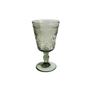 Smoke Debutante Glass Goblet  rental Austin, TX