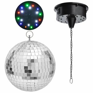 12” Disco Ball w/Pin Spot Lights rental Baltimore, MD