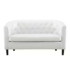 White Tufted Loveseat rental in Baltimore, MD