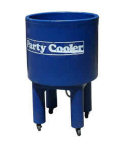 Round Cooler on Wheels rental Chicago, IL