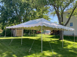 20' x 30' White Canopy rental Chicago, IL