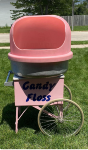 Pink Cotton Candy Cart rental Chicago, IL