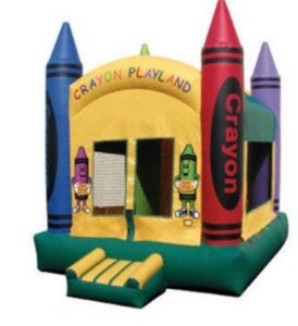 15' x 15' Crayon Playland rental Chicago, IL