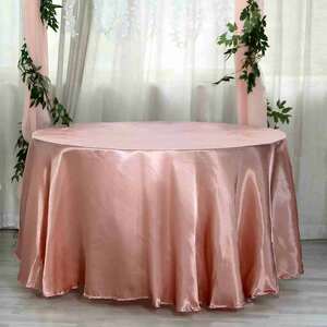 108” Round Cloths satin rental Baltimore, MD