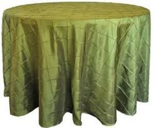 120” Round Cloths Pintuck rental Baltimore, MD