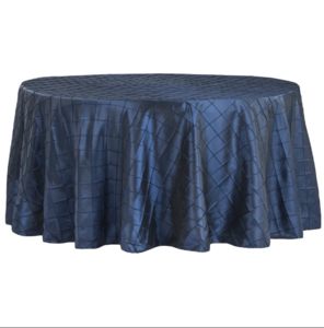 132” Round Cloths Pintuck rental Baltimore, MD