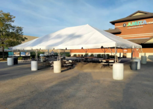 30' X 40' Frame Tent rental Chicago, IL