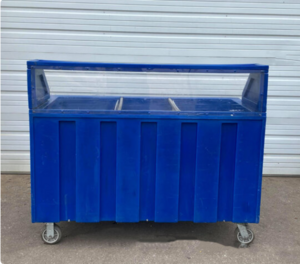 Blue Portable Bar rental Chicago, IL