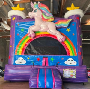 13' x 13' Magical Unicorn rental Chicago, IL