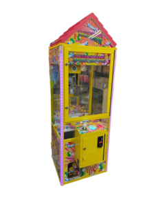 Yellow Arcade-Candy Claw Machine with Led Lights rental Chicago, IL