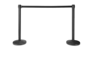 Black Retractable Stanchion rental Baltimore, MD